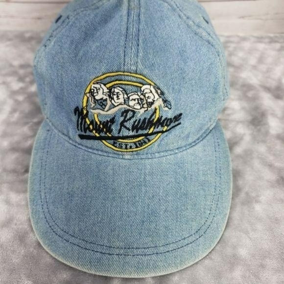 Mount Rushmore Vintage Light Denim Buckle Cap - Picture 11 of 14